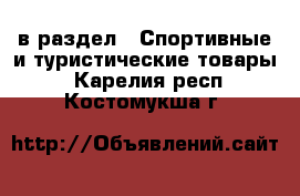  в раздел : Спортивные и туристические товары . Карелия респ.,Костомукша г.